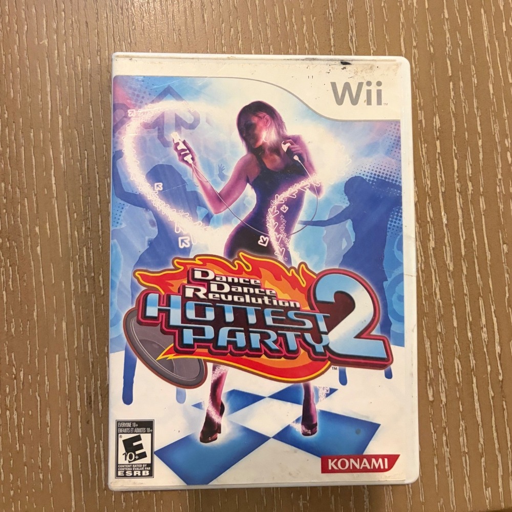 Dance Dance Revolution Hottest Party 2‎ (Nintendo Wii, 2008) TESTED